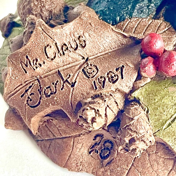 Vintage 1987 Tom Clark Christmas Gnome Santa Mr. Claus Collectible Figurine 1987 - Picture 5 of 5